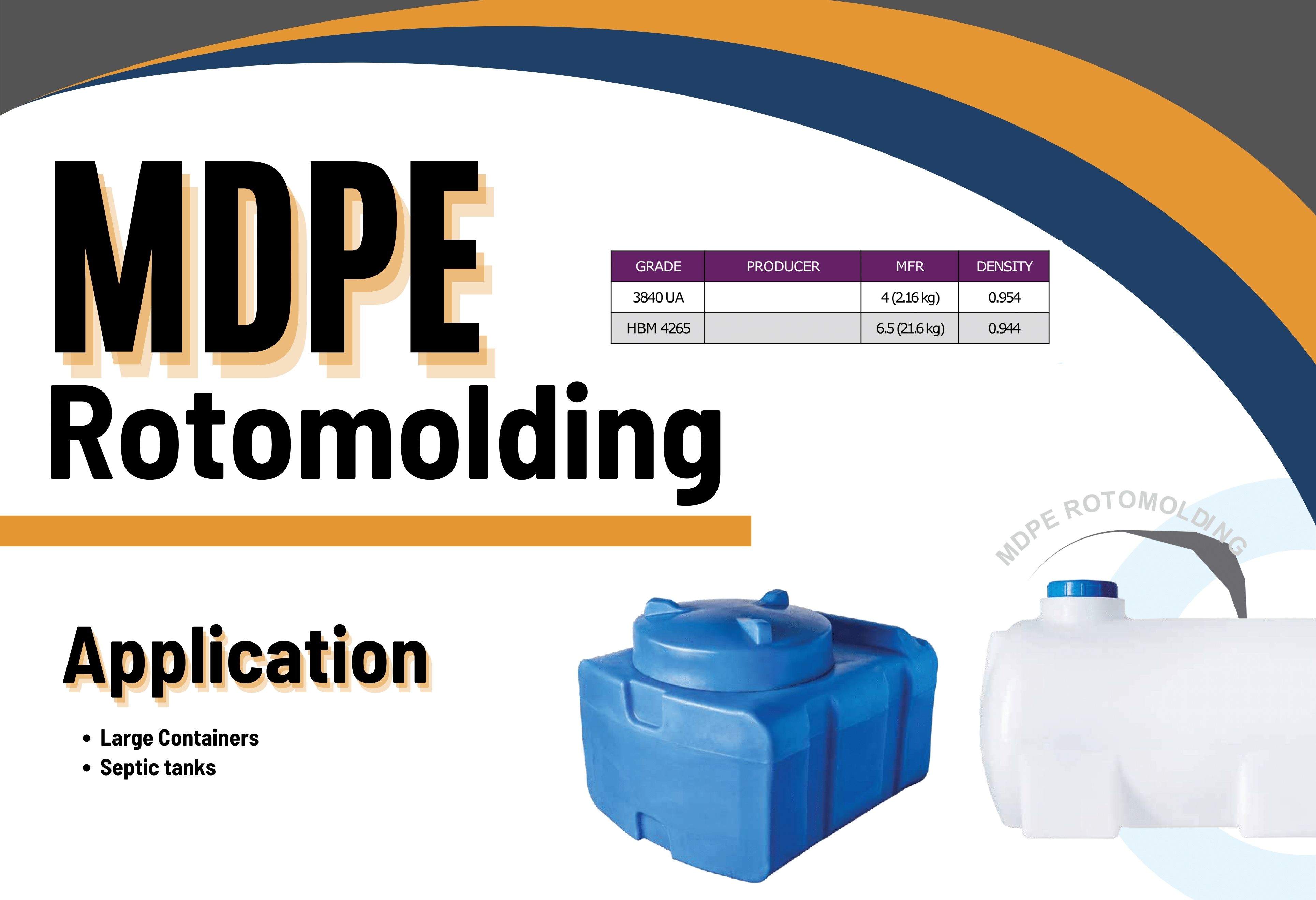 MDPE Rotomolding