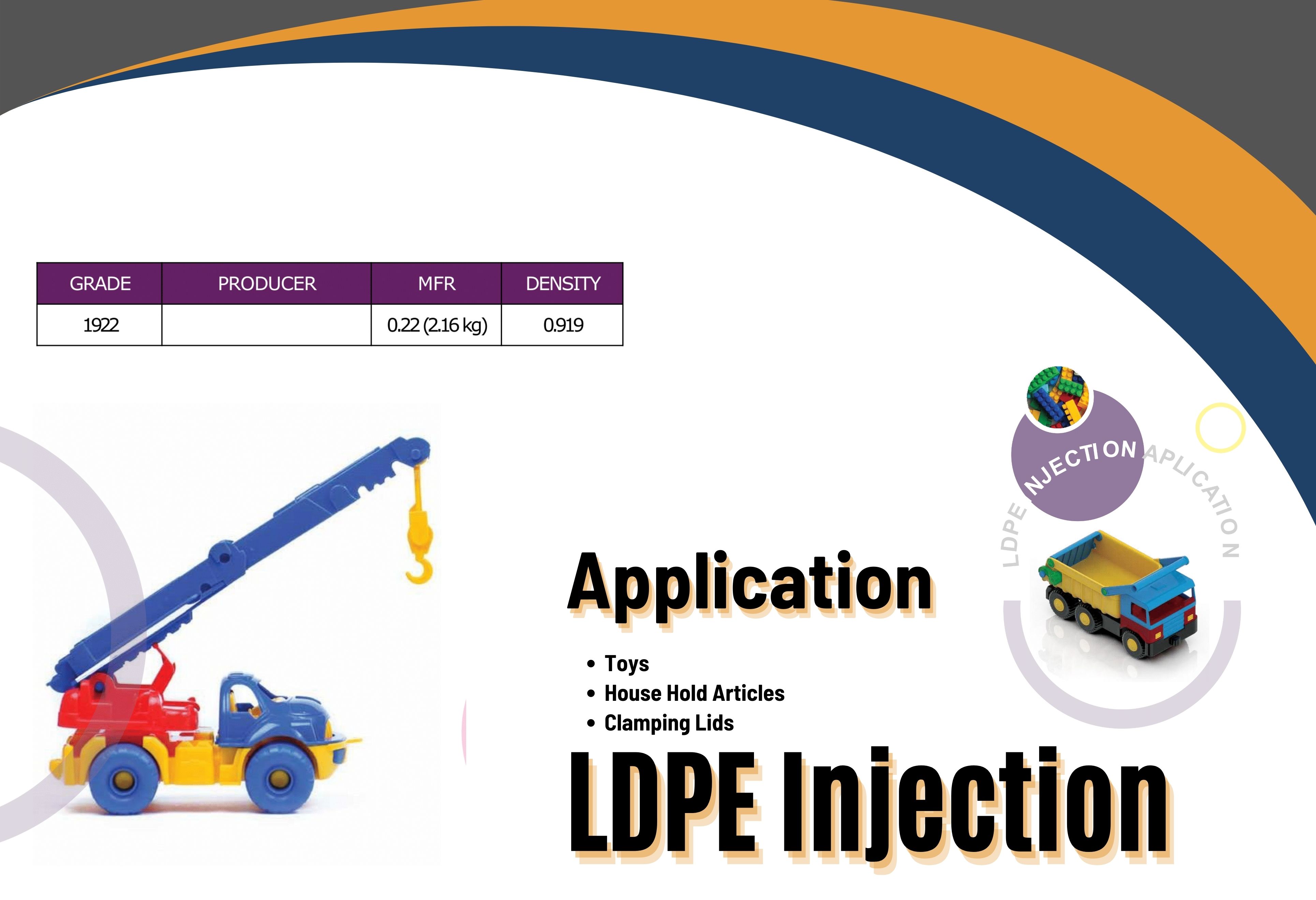 
											
												LDPE Injection Application